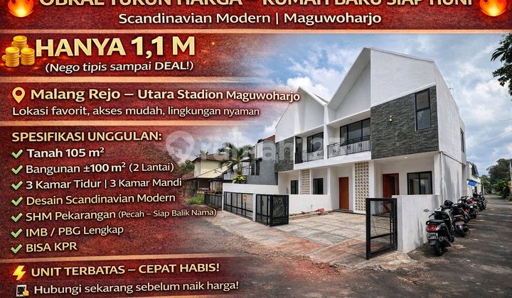 :Fire: Obral Investor! 2 Unit Rumah Baru Siap KPR - Potensi Naik Cepat :Fire: 1