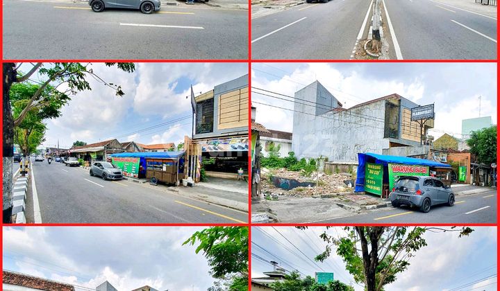 Tanah Pinggir Jalan Raya Wirobrajan Dekat Stasiun Tugu Tanah Pinggir Jalan Raya Wirobrajan Dekat Stasiun Tugu
