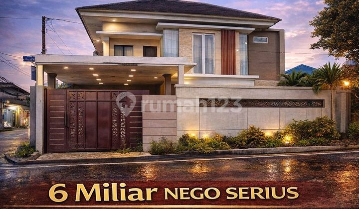 Rumah Besar 2 Lantai di Nitikan Umbulharjo - Lt 250 M², Akses Mobil 1
