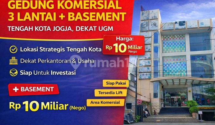 Premium Commercial Asset in Downtown Yogyakarta - Ready to Use, Near UGM 1
