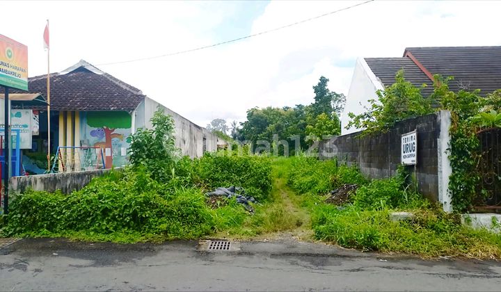 Tanah Murah Area Ramai Gito Gati Dekat Pemda Sleman