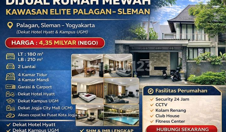 Properti Premium Palagan - Aset Siap Naik Nilai di Kawasan Elite Sleman 1