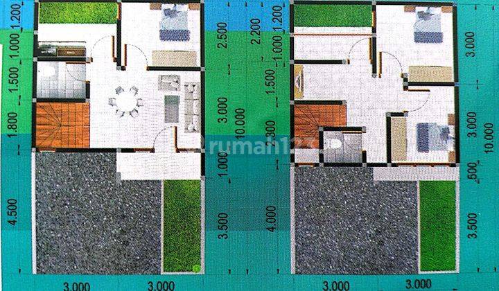 Rumah 2 lantai 3 kamar tidur termurah di kota bogor 6