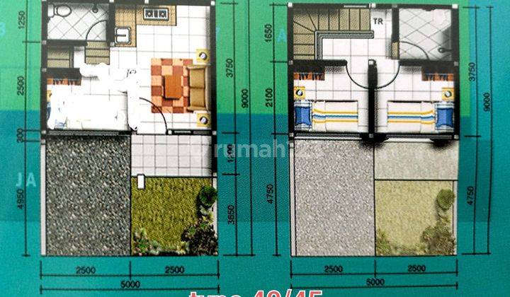 Rumah 2 lantai 3 kamar tidur termurah di kota bogor 13