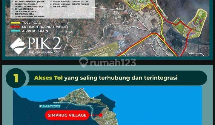 Tanah di Komplek Kavling Residential PIK 2-Pantai Indah Kapuk, Jakarta Utara PPJB, Girik, Adat, dll 120 m² 2