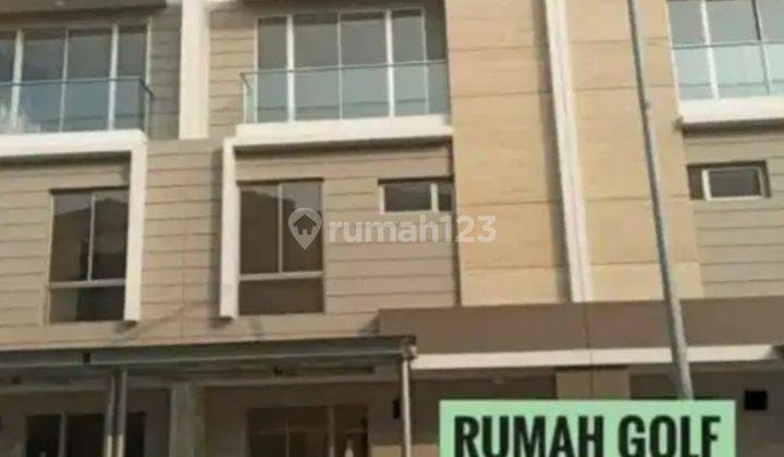 Rumah Murah 3 Lantai Siap Huni Bagus Unfurnished di Komplek Perumahan Golf Island Pantai Indah Kapukjakarta Utara, Jakarta Utara 1