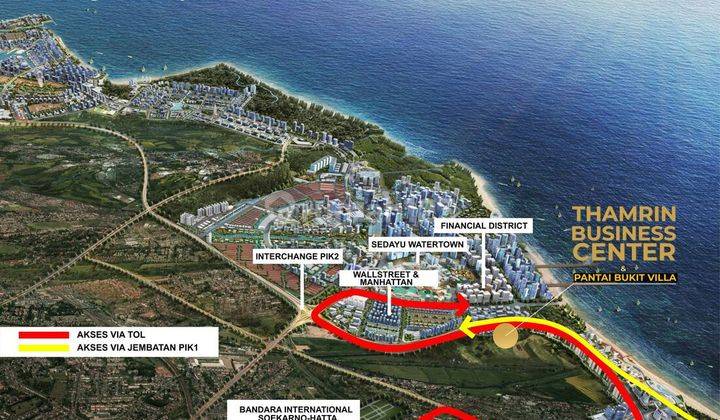 Rumah 3 Lantai Baru di Perumahan Pik 2 - Pantai Indah Kapuk, Jakarta Utara 6