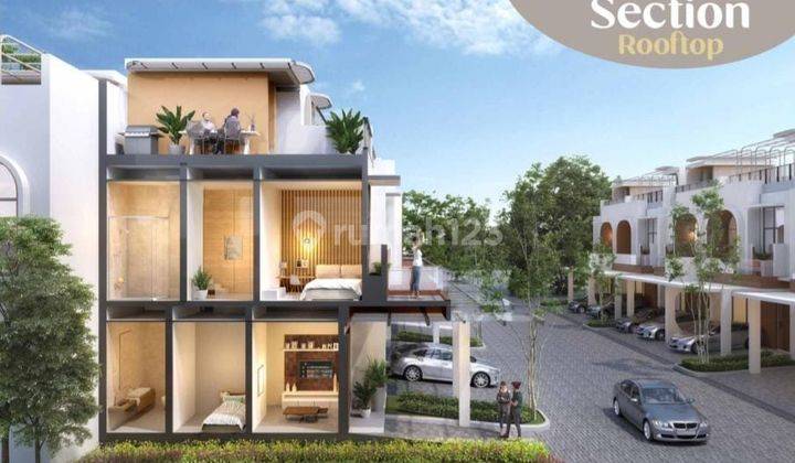 Dijual Cepat Dan Murah Rumah Modern 3 Lantai di Perumahan Pik 2 - Pantai Indah Kapuk 1