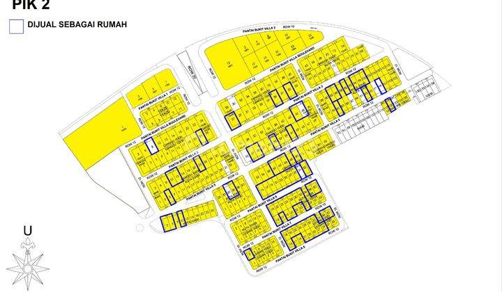 Dijual Super Cepat dan Murah Kavling Residence Siap Bangun di Perumahan Pik 2 Pantai Bukit Villa 
Pantai Indah Kapuk 1