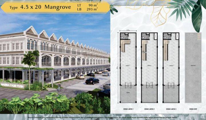 Dijual Cepat Rukan Brand New Komersial View Mangrove langsung di Komplek Rukan Marina Pasir Putih Pik 2
Pantai Indah Kapuk 1