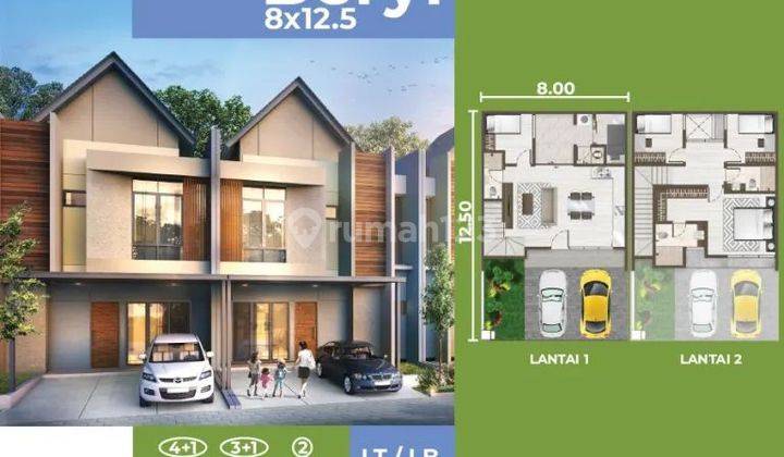 Rumah 2 Lantai Brand new Siap Huni dan Berfasilitas super lengkap di Perumahan Pik 2 Tahap 2 Cluster Denver - Pantai Indah Kapuk 2