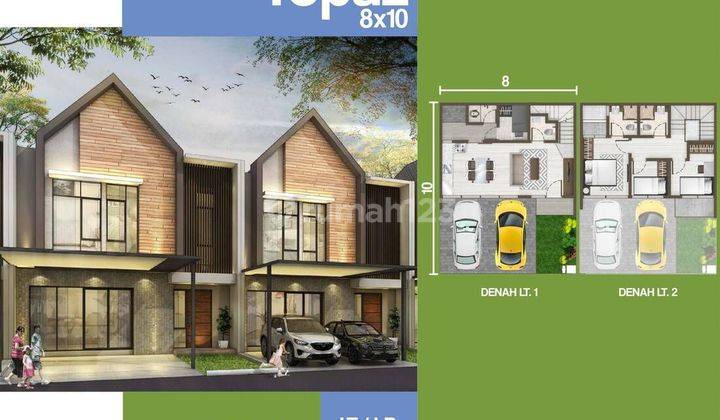 Rumah Boulevard 2 Lantai Brand New Siap Huni di Komplek Perumahan Pik 2 Tahap 2 - Pantai Indah Kapuk 2