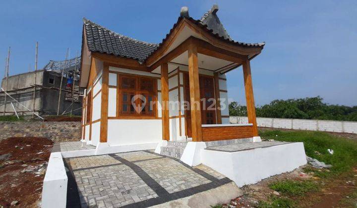 Rumah Villa Design Etnik Korea Dalam Kawasan Islami View Pedesaan Khas Daerah Ciampea Bogor, Fasilitas Mini Zoo, Kolam Renang, Pesantren 1