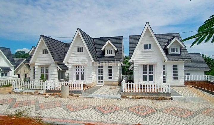 Rumah Villa Syariah Desain Ala Eropa Lokasi Dekat Wisata Curug  1