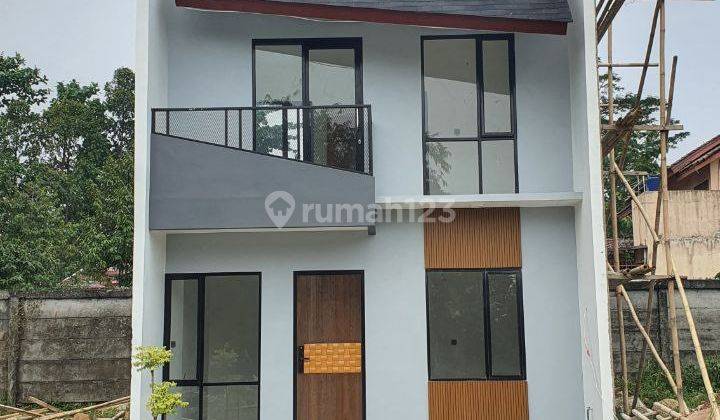 Rumah 2 Lantai Di Dekat Kota Bogor, Strategis Hanya 10 Menitan Ke Stasiun Bogor 2