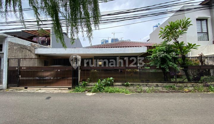 For Sale Old House Land Area Darmawangsa South Jakarta