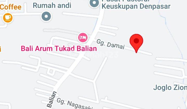 Tanah Pemukiman di Tukad Balian Gg Damai 4