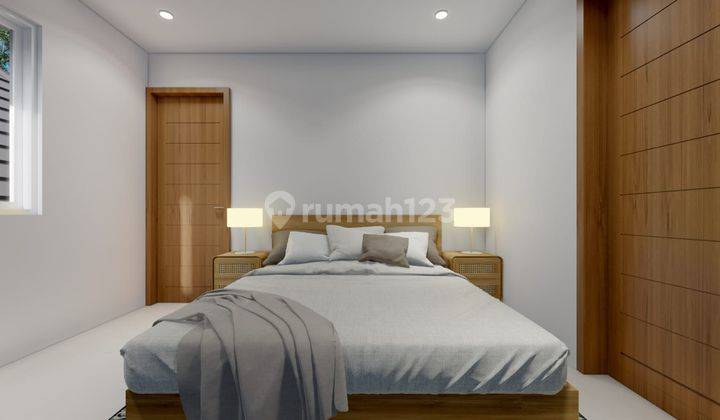 Rumah Style Villa Modern Minimalis Kondisi 70 % Jadi Di  Samani Residence 2