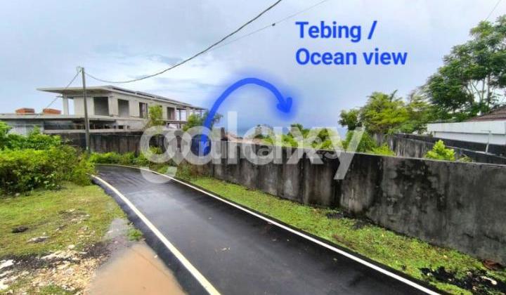 Tanah Ocean View Dekat Tebing di Karma Kandara Ungasan Uluwatu Badung, Bali