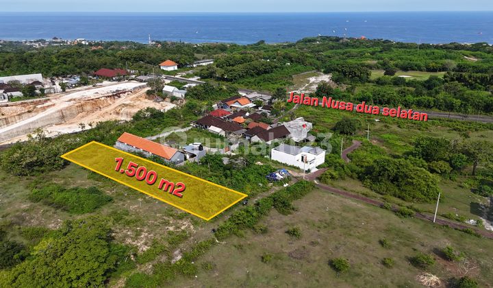 Tanah Ocean View Dekat Kempinski Nusa Dua