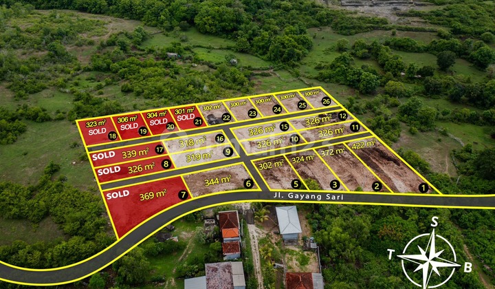Tanah Kavling Strategis Gayang Sari Kutuh - Nusa Dua