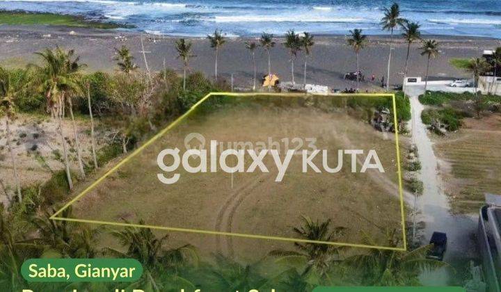 Tanah Beachfront Pantai Saba Gianyar 1