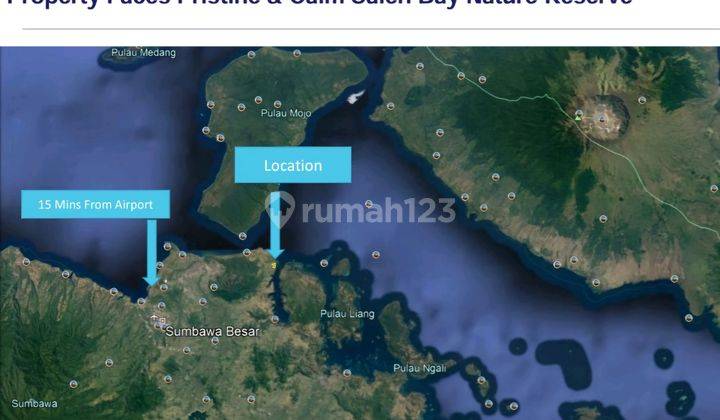 Tanah Beachfront Teluk Saleh,  Sumbawa Besar 2