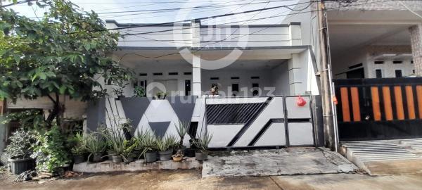 House Elevated from the Road in Harapan Indah, Bekasi, West Java