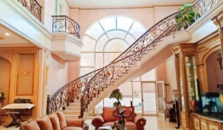 Termurah Rumah Lux Romawi 3 Lt Marmer Furnish Araya Luar Cluster 1