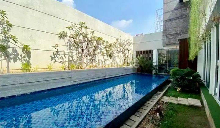 Rumah Minimalis 2 Lt Private Pool Dharmahusada Indah 1