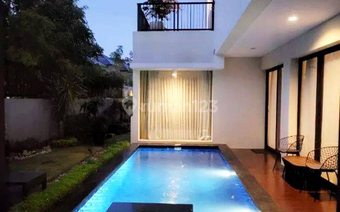 Termurah Rumah Minimalis 2 Lt Lux Pool Graha Natura 2