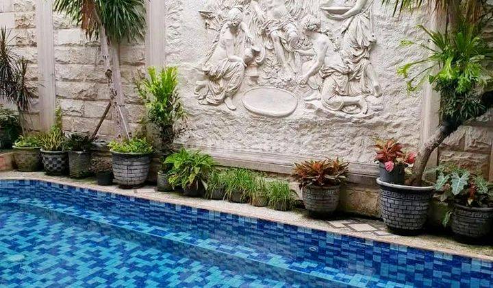 Termurah Rumah Classic 2.5 Lt Marmer Pool Satelit Indah 2