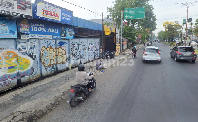 Bangunan Komersial Murah Raya Jenggolo Sidoarjo Jalan Utama