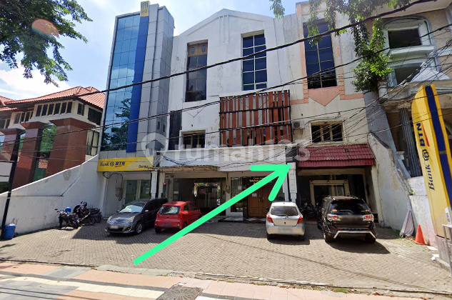 4-Story Shop House Cheap Raya Darmo Center Surabaya Near Hr Muhammad
