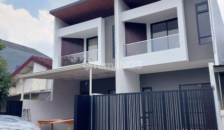 Rumah Gress Minimalis 2 Lt Lux Pondok Tjandra Indah 2