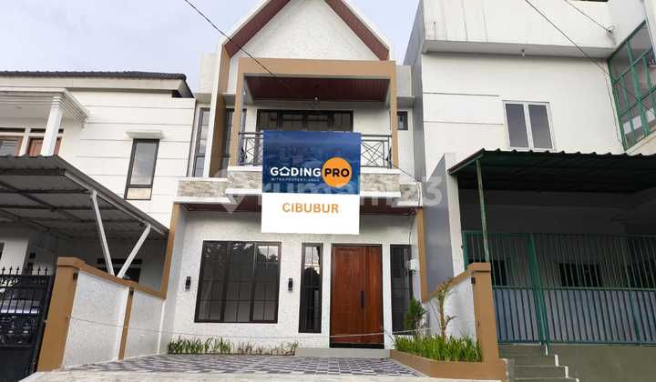 For Sale New 2-Story House 100% Built from Scratch in Griya Alam Sentul - Aesthetic, Move-In Ready