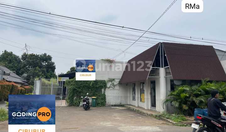Dijual Ruko / Bangunan Usaha di Radar Auri - Cibubur Eks Coffee Shop & Bengkel | LT 900 M² | Akses Strategis Dijual Ruko / Bangunan Usaha di Radar Auri - Cibubur Eks Coffee Shop & Bengkel | LT 900 M² | Akses Strategis