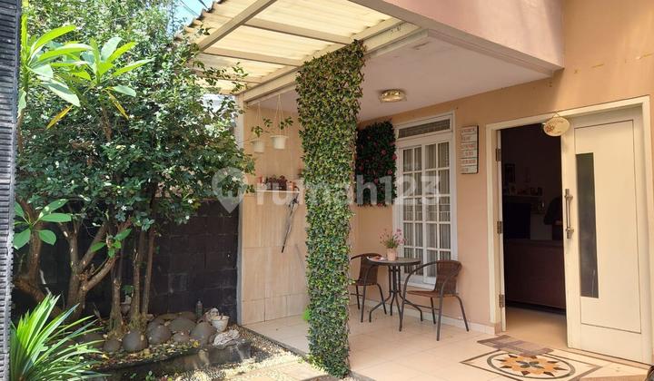 For Sale: Fully Furnished 1.5-Story House in BHTB Cimanggis Depok, Close to Toll Road & Trans Cibubur