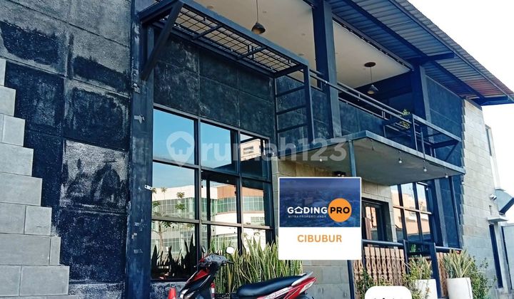 Dijual & Disewakan Tempat Usaha Eks Cafe 2 Lantai di Kota Wisata Cibubur