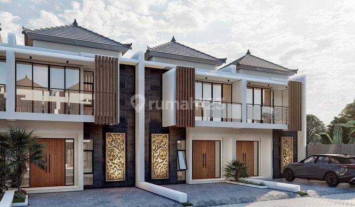 Rumah Bali Spek Bata Merah Harga Low Budget Dekat Tol Pamulang 1