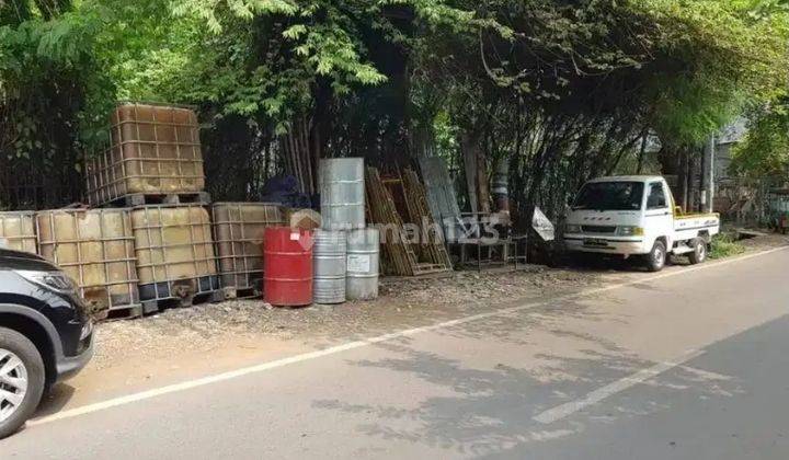 Tanh strategis pinggir jalan kav. AL Duren Sawit Jakarta Timur 1