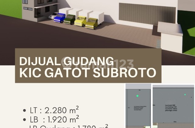 Dijual Gudang KIC Gatot Subroto, Semarang 1