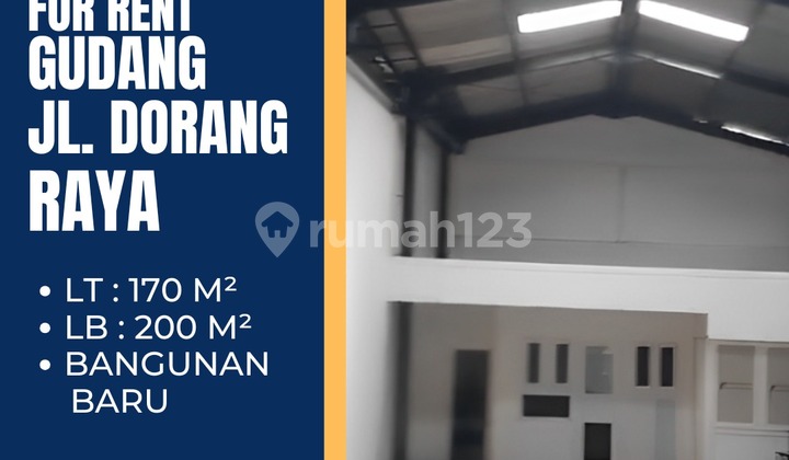 Disewakan Gudang Jl Dorang Raya, Semarang 1