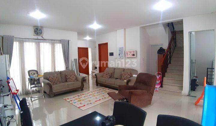 Rumah 3 Lantai, Bagus, Full Furnished, Shm, di Deplu Utama Kreo Tangerang 3