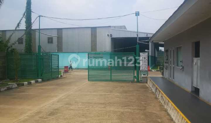 Dijual Pabrik Food & Beverage Rangkasbitung Kondisi Prima