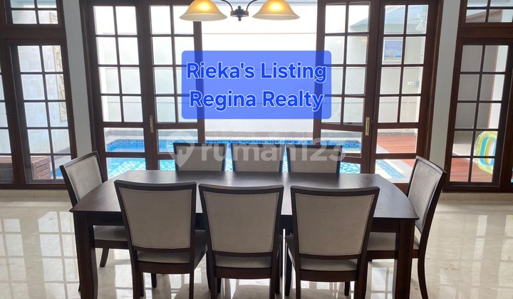 Rumah Mewah Minimalist For Rent di Pondok Indah dengan Pool Rumah Mewah Minimalist For Rent di Pondok Indah dengan Pool