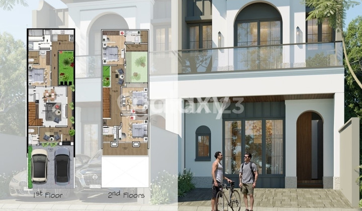 New House Manyar Tirtoyoso North