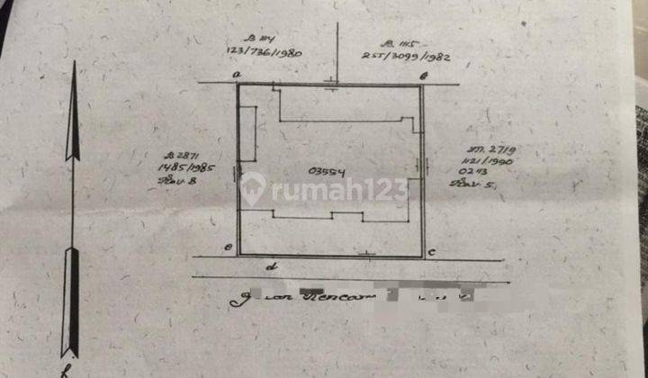 Dijual rumah lama 2 lantai dekat bukit golf pondok indah lingkungan tenang bebas banjir 2