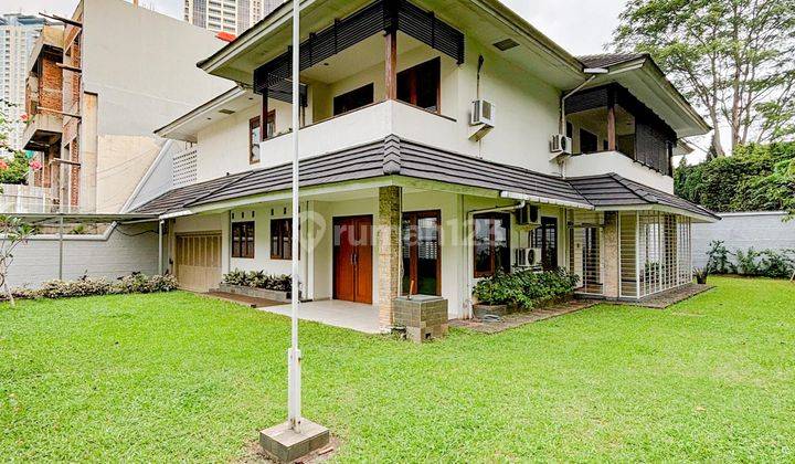 Dijual Rumah Mewah Hoek Konsep Tropis Nyaman Simprug 1