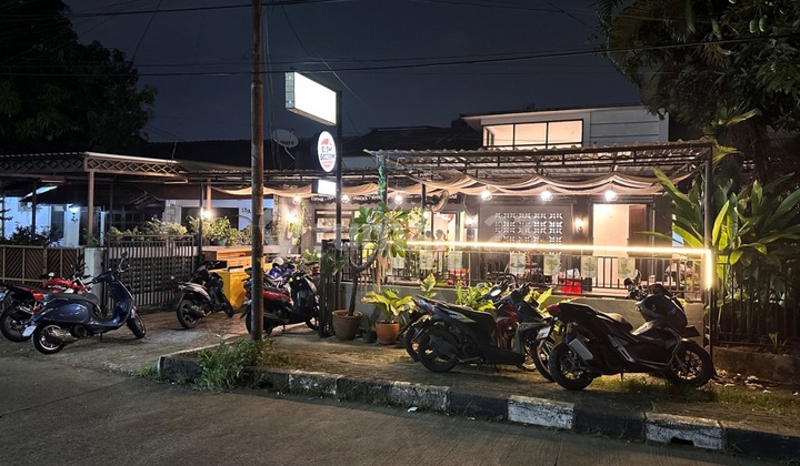 Rumah Pinggir Jalan Raya EX CAFE di Jl Raya Cinere 2